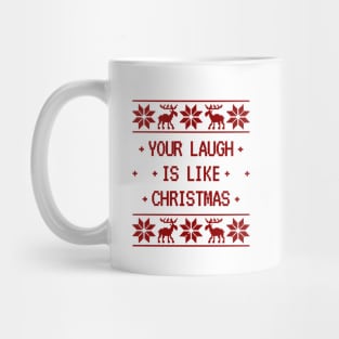 Wynonna Earp Christmas - Red Font Mug